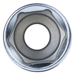 МАСТАК (001-40021) Головка торцевая глубокая шестигранная 1/2", 21 мм