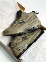 Кроссовки NB 740 на меху #B41 (хаки)