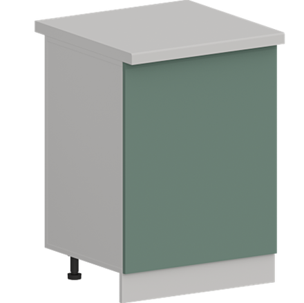 Кухня Модуль ШН 600М Ликата / Матовая мята