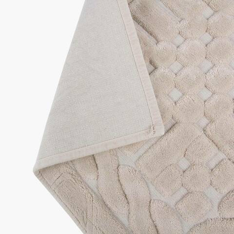 Коврик для ванной 70x120 Arya home Berceste бежевый