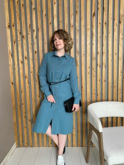 Черный ремень-шнур из экокожи