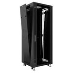 Шкаф напольный 19", 27U Cabeus SH-05C-27U60/60-BK