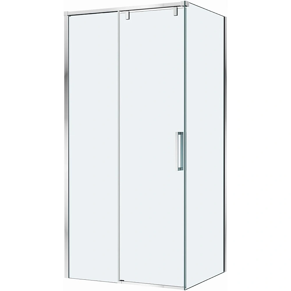 Душевой уголок BelBagno SOFT_CLOSE-1-AH-1 100х100 стекло прозрачное/профиль хром