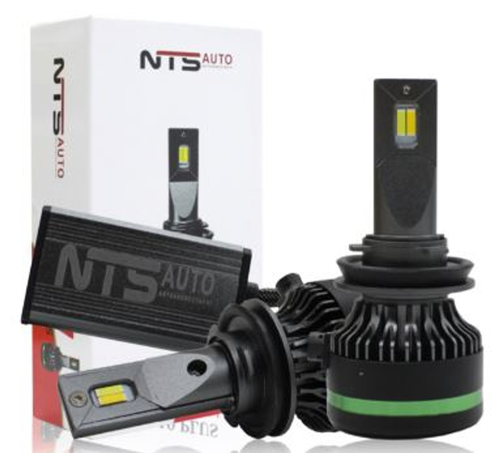 Автолампа LED НB4 (9006) к-т NTS (радиатор+вентилятор) L19 60W CAN 3кол:3200/4300/6500K L19-HB4