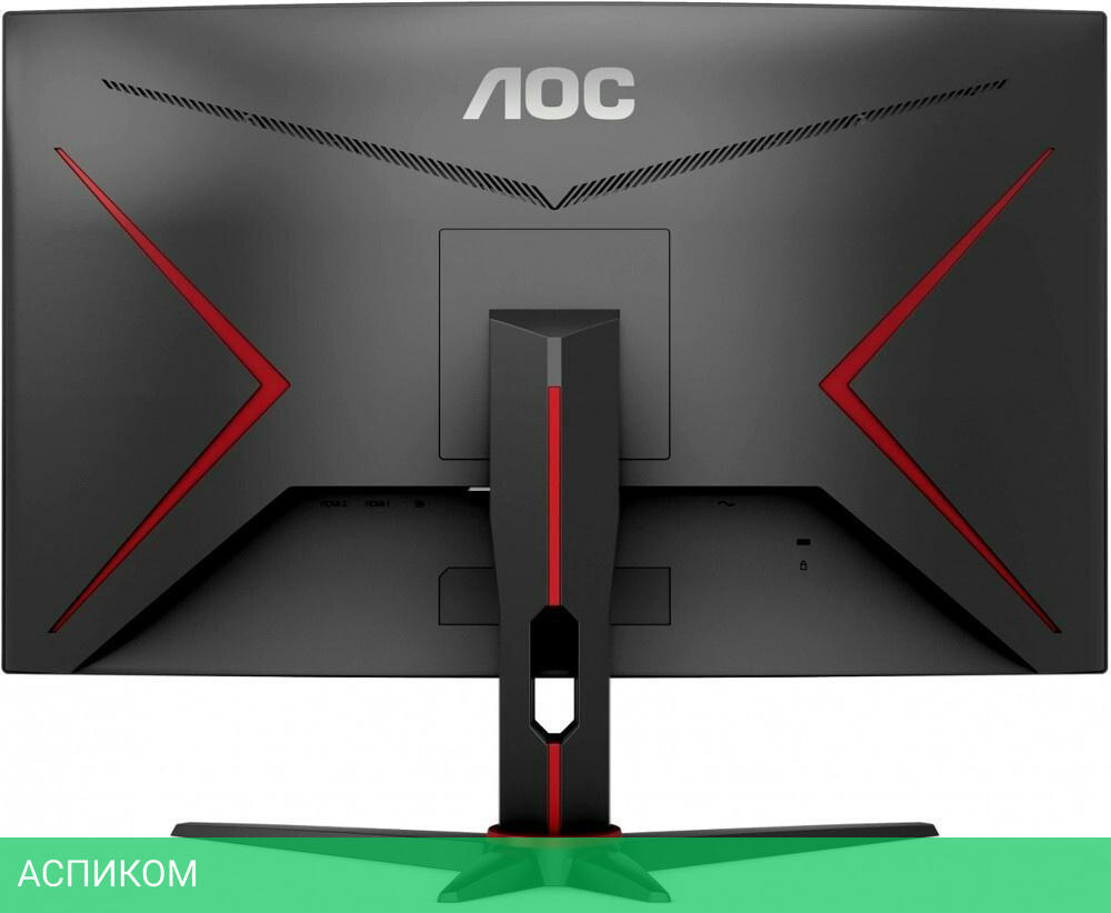 Монитор AOC C24G2AE/BK Black/Red