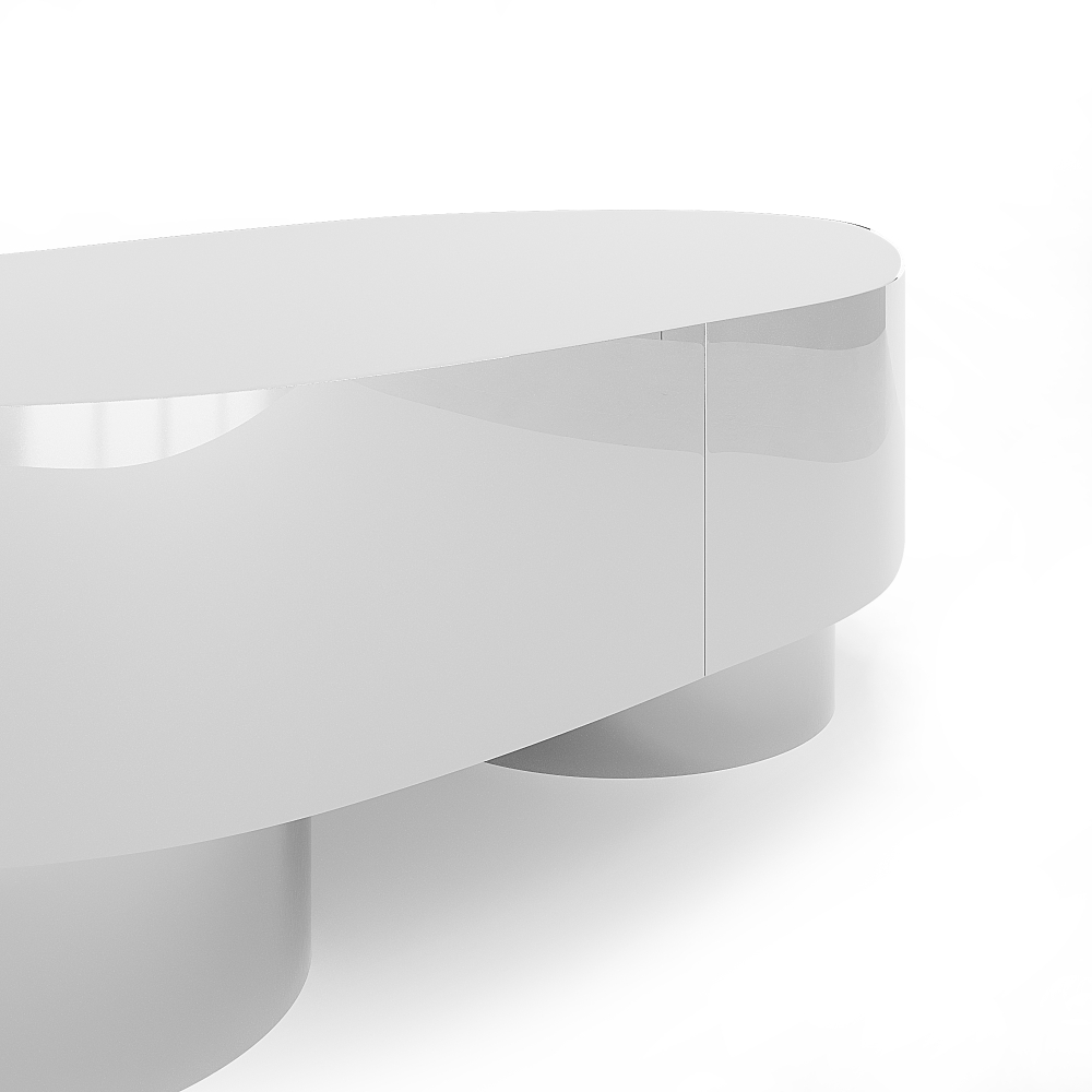 Стол Енисей 110 Зеркальный