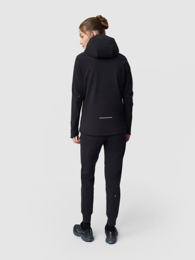 Зимняя беговая куртка GRI Темп 5.0 женская чёрная