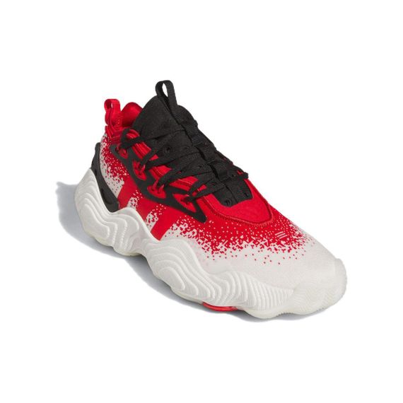 Adidas Trae Young 3,0 Баскетбольные кроссовки СРЕДНЕГО размера Белый/черный/красный Унисекс