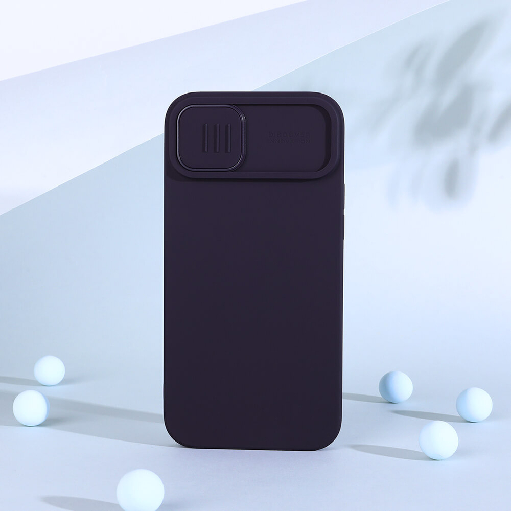 Накладка Nillkin CamShield Silky Magnetic Silicone Case для iPhone 14+