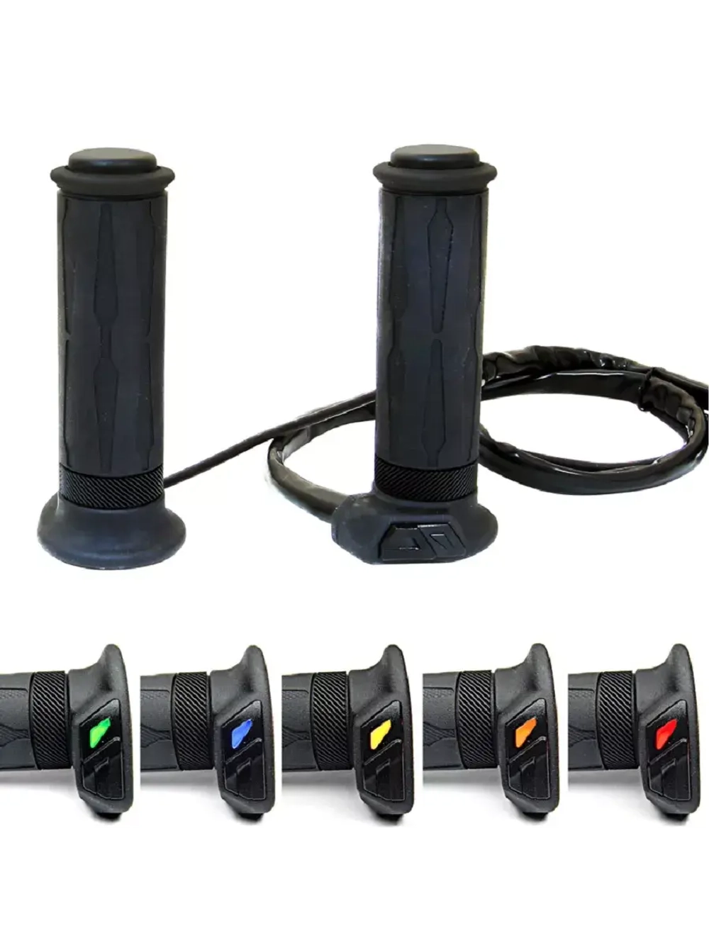 Ручки с подогревом 130мм KOSO APOLLO для мотоцикла