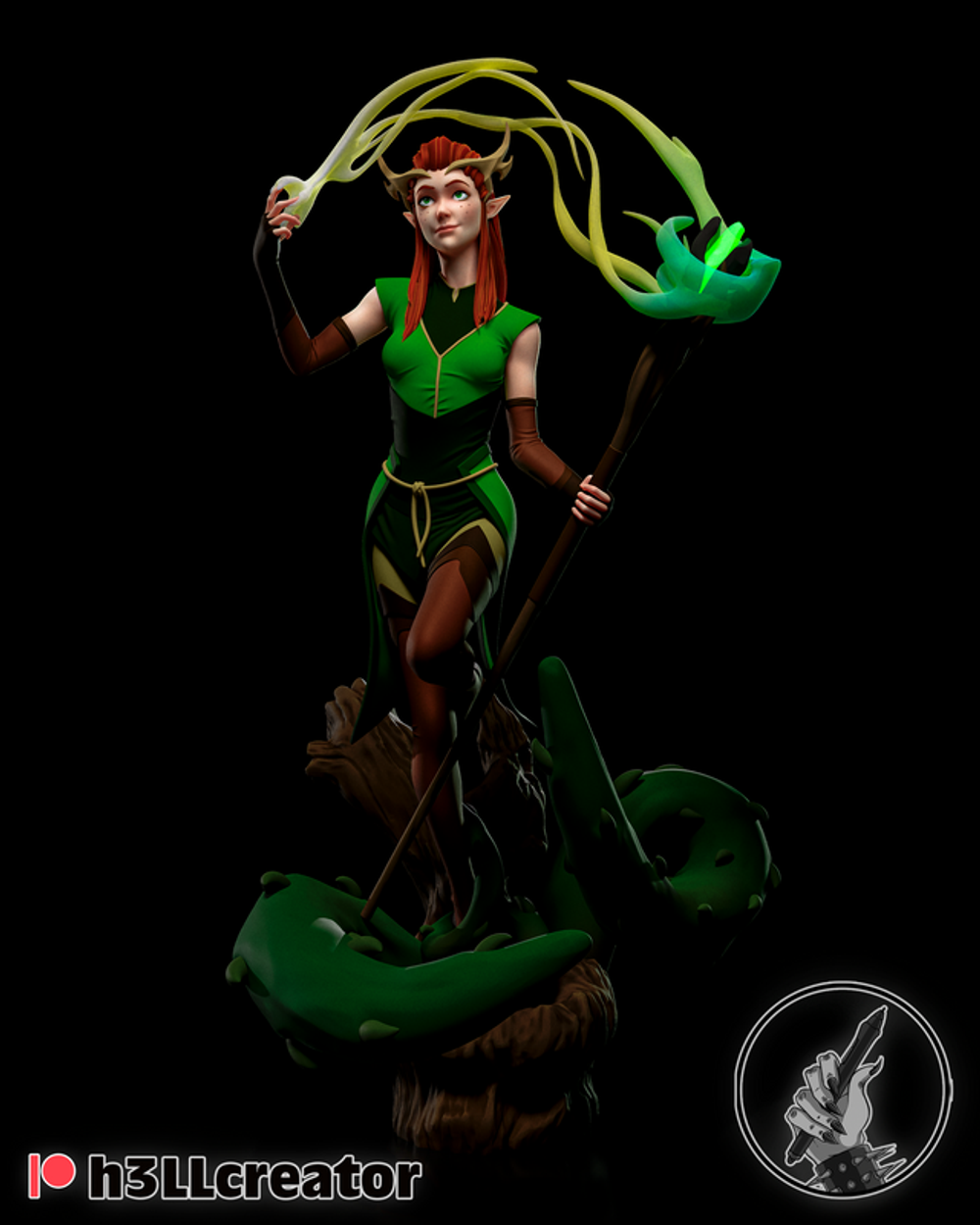 Кейлет Keyleth The Legend of Vox Machina Коллекционная Фигурка Аниме