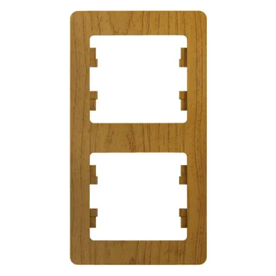 GLOSSA 2-постовая РАМКА, вертикальная, ДУБ