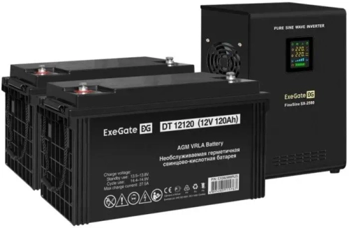 Комплект Exegate SX-2500.LCD.AVR.2SH