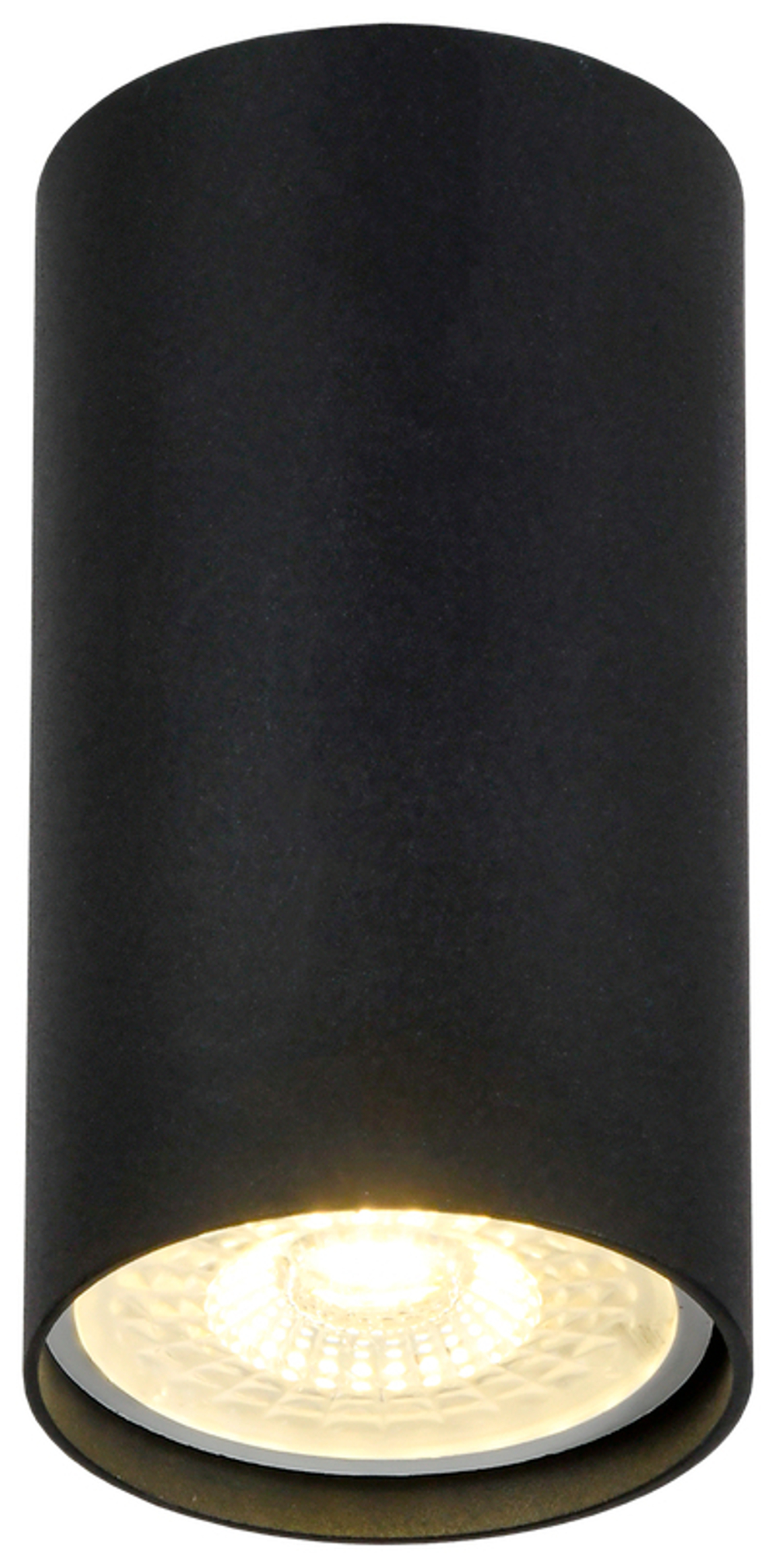 Светильник 4001 накладной потолочный под лампу GU10 черный IEK