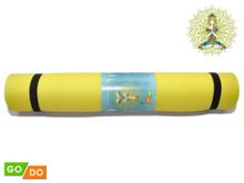 Коврик гимнастический. КВ6103  (Жёлтый)