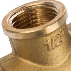 Тройник переходной 3/4"х1/2"х3/4" Stout