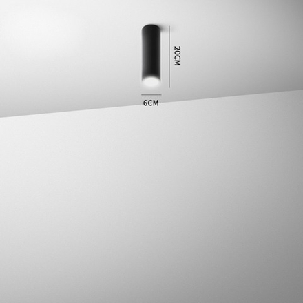 Потолочный Светильник Line H20 Black By Imperiumloft