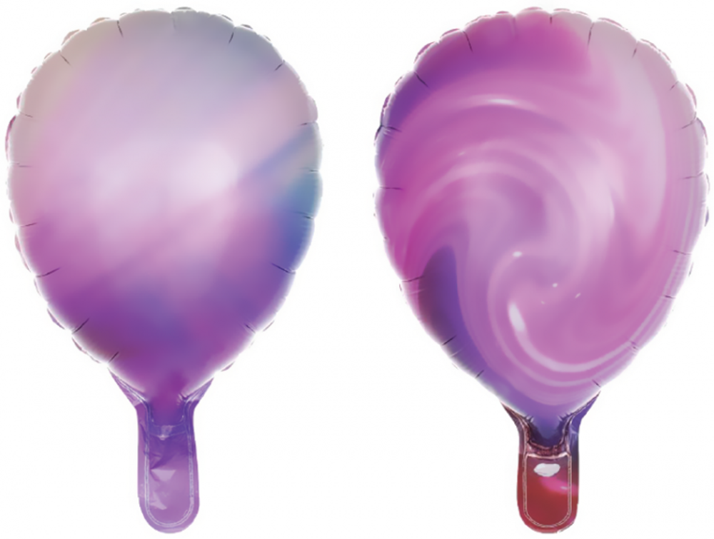 К Мини-фигура Лепесток Сиреневый Агат  (13''/33 см)