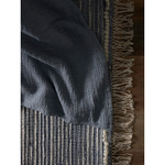 Покрывало двухстороннее из многослойного муслина джинсово-синего цвета из коллекции essential, 180х250 см