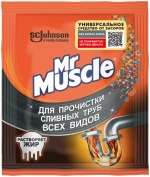 Mr Muscle Гранулы для прочистки сливных труб всех видов, 70 г