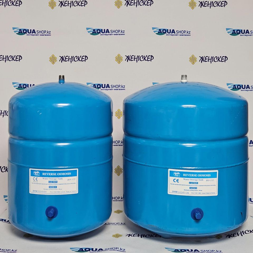 Сравнение баков обратного осмоса 2,8 и 3,2 гал.