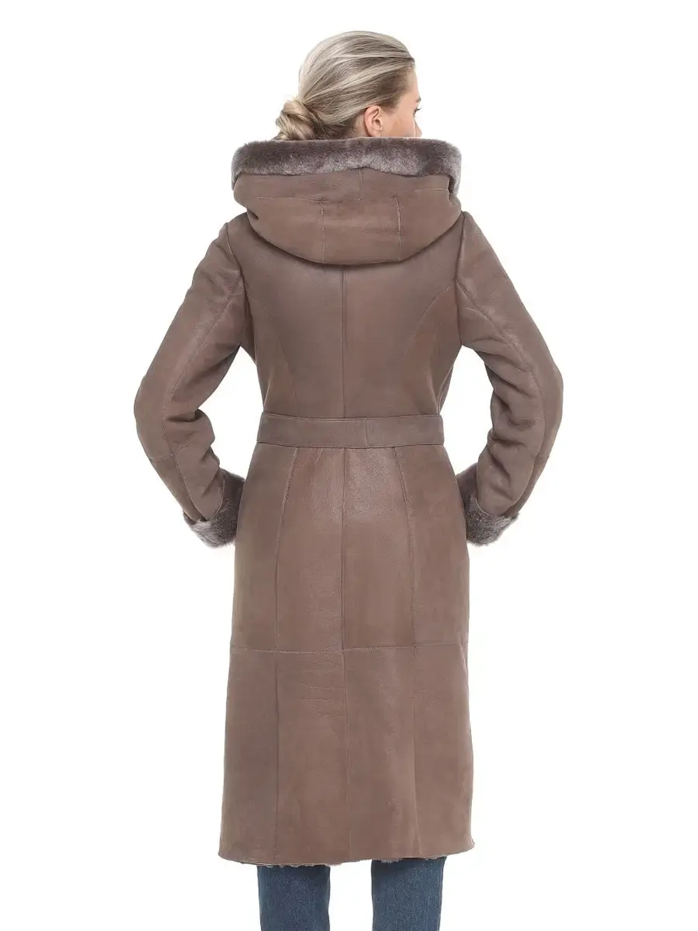 Дубленка женская натуральная зимняя