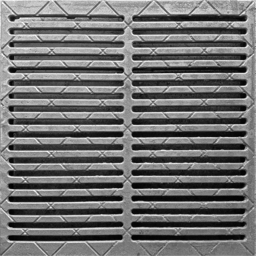 Ногоочистительная решетка 500х500 для метрополитена серия 343/7
