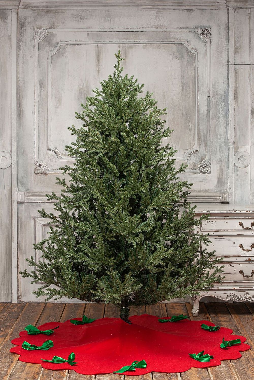 Ель искусственная «Имперская» (Литая+пвх) 240 см / 2.4 м