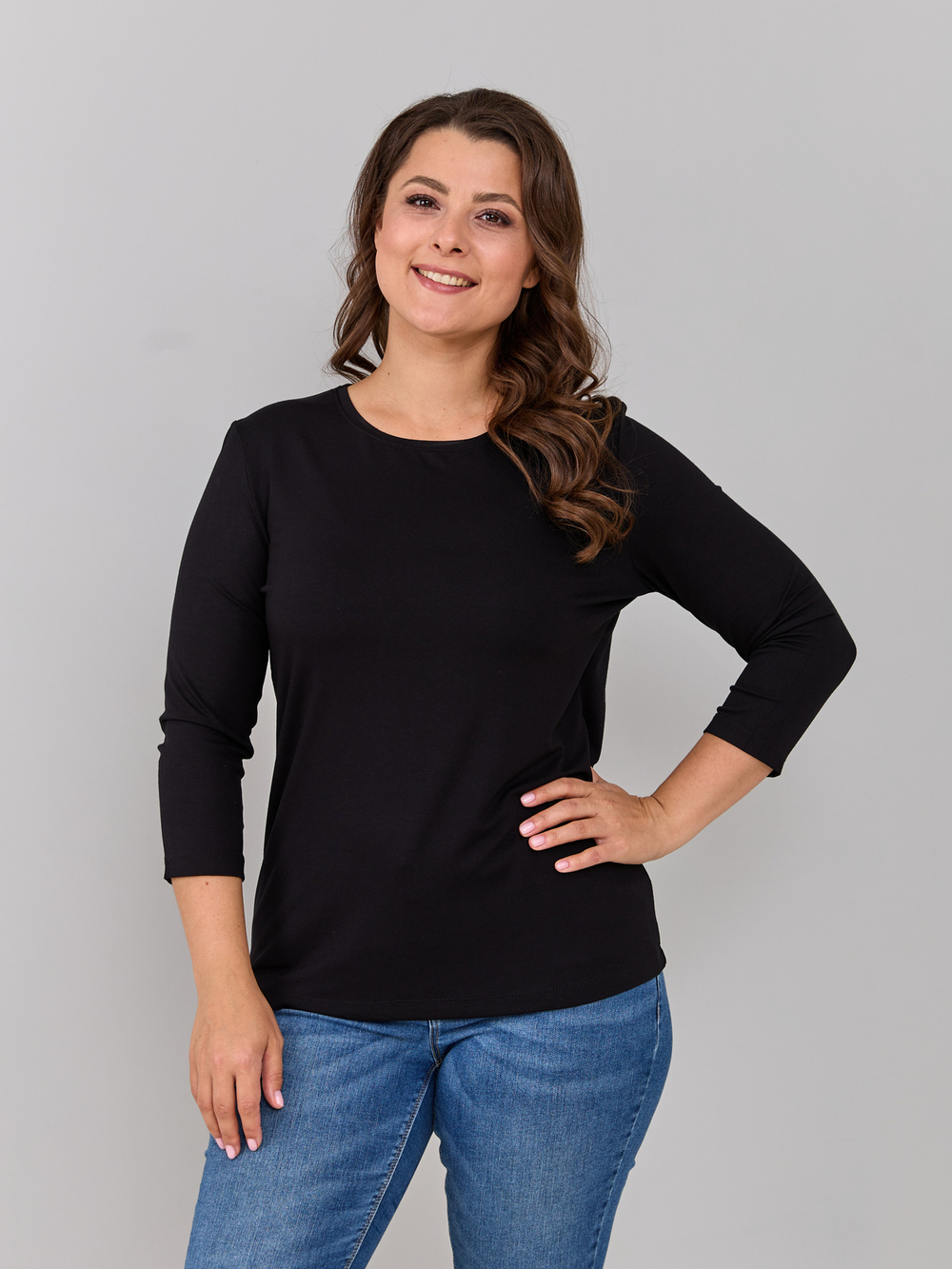 Лонгслив ЛНв-306/черный