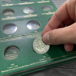 Альбом для памятных монет Болгарии периода 1966-1989 гг. Albo Numismatico