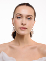 Серьги "Spider Pearl" Silver