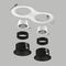 Комплект со светильником Lightstar Domino Round (214626+214607+214607+214007+214007) D6260707BMOD