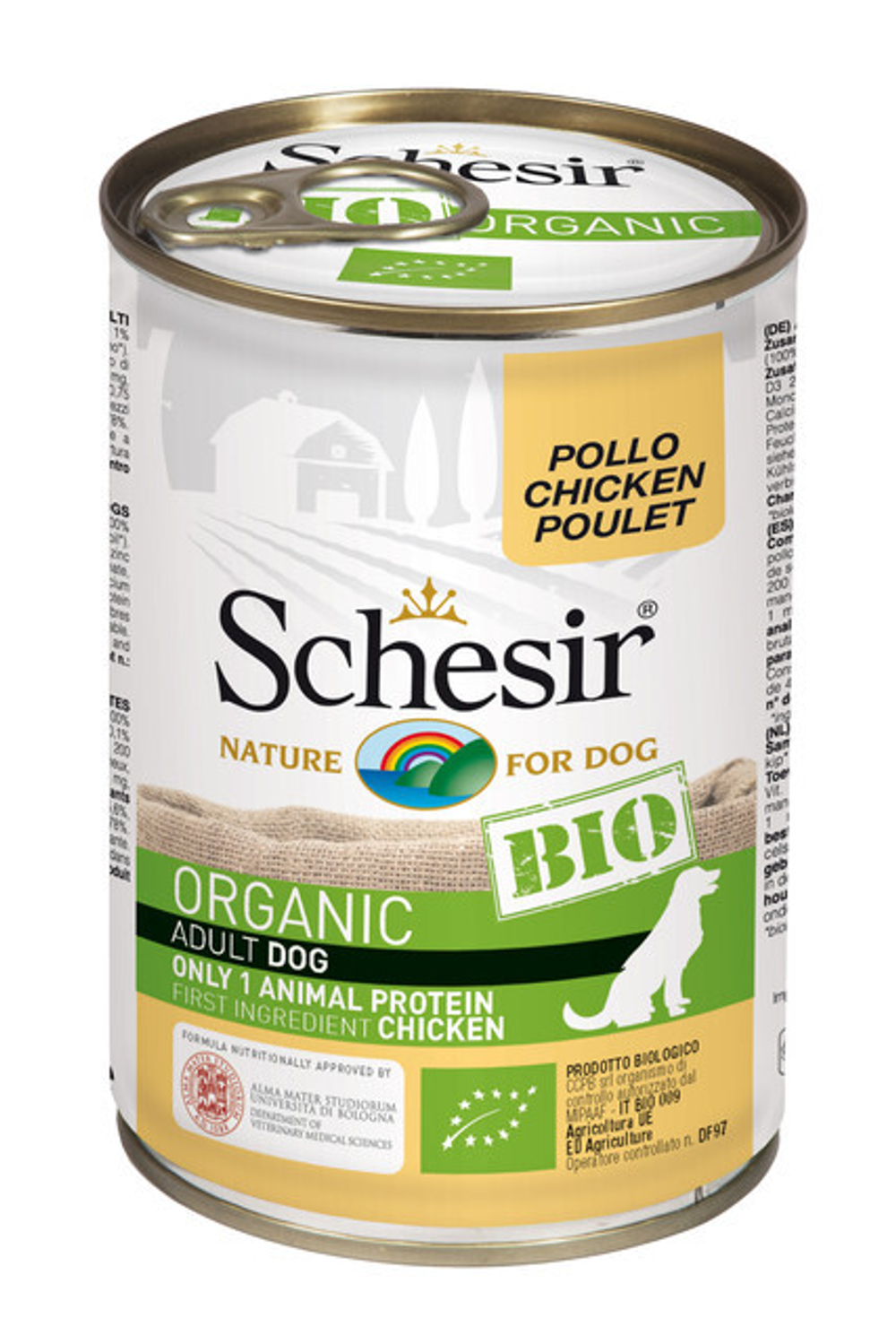 Schesir Bio консервы для собак, курица 400г x 1 шт.