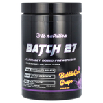 TC Nutrition, Batch 27, клинически дозированная добавка для приема перед тренировкой, со вкусом жевательной резинки и винограда, 350 г (12,35 унции)