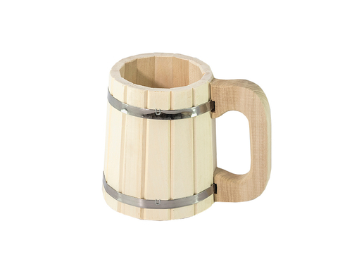 Кружка бондарная 0,6л (М-70)