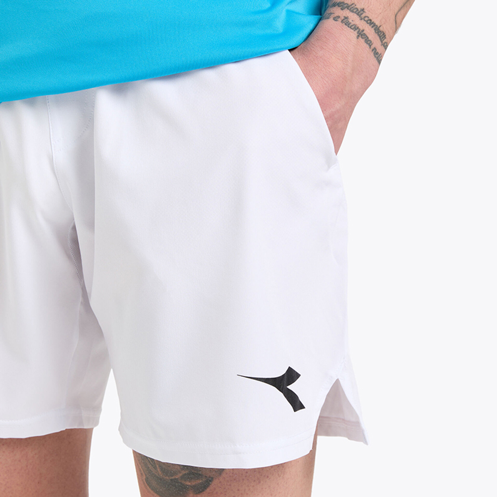 Мужские теннисные шорты Diadora Bermuda Icon M - белый