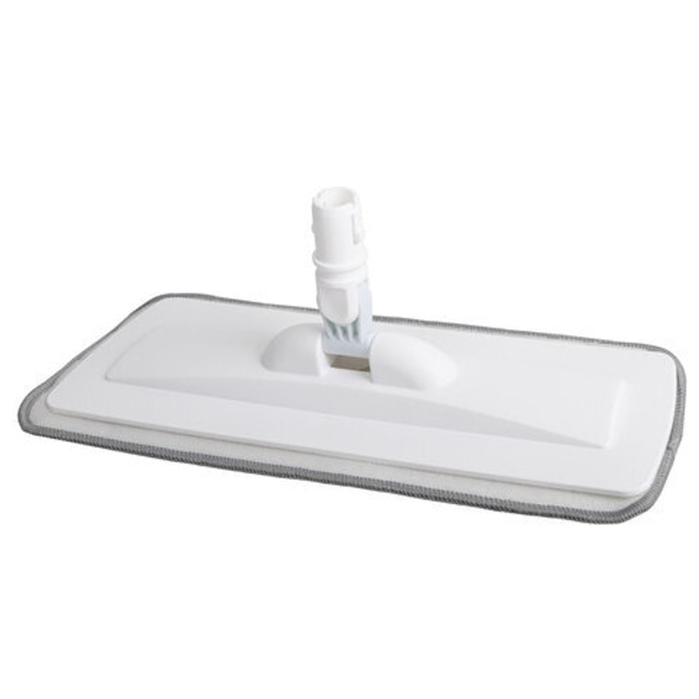 Швабра с распылителем UltraSpray Z, 2 насадки из микрофибры с плоским ворсом, скребок, LAIMA, 609145