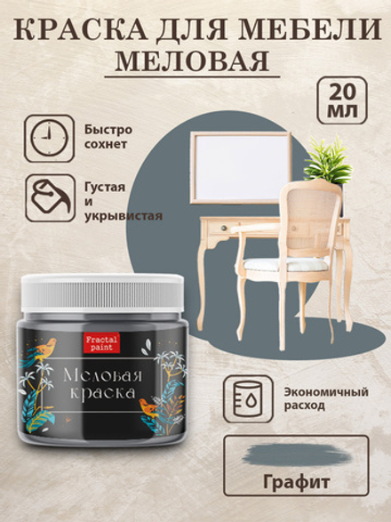 Меловая краска «Графит»