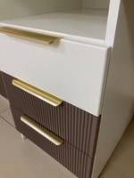 Стол письменный СТД 1070.1 Лавис Белый софт/грей софт