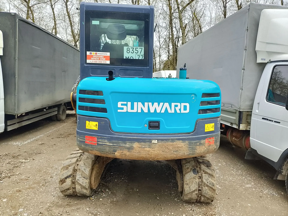 SUNWARD SWE* Мини-экскаватор SWE60E (Дизельный, 3,1 л, 49 л.с., АТ)