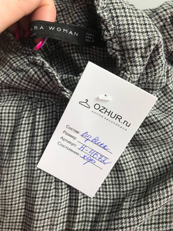 Платье Zara в лаконичном дизайне, маркировка L, визуально 46/48 размер