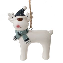 GAEM Фигурка декоративная подвесная "Олень", L8 W3 H11,5 см, 4в.