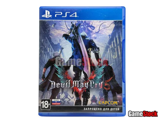 PS4 DMC Devil May Cry 5 (Б/У, Русские субтитры, CUSA-08161)