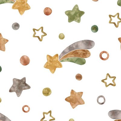 Звездной небо, белый фон , g.sm.art