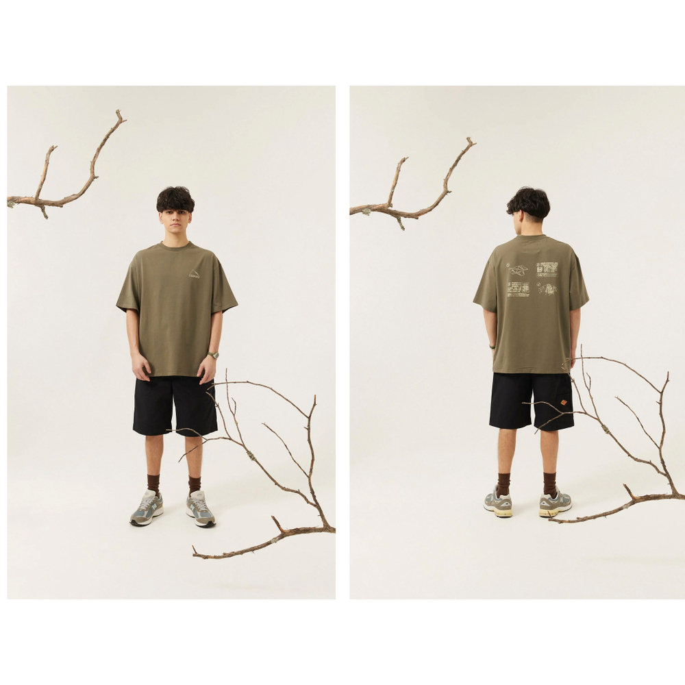 Футболка Called a Garment Tent Project "Olive"