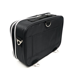 Кейс для мастера средний с зеркалом (35*24*12,5) голубой