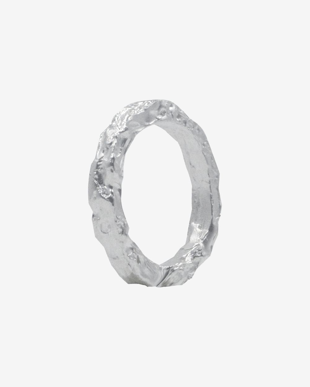 Кольцо Rough Jwlry Rocky Road светлое