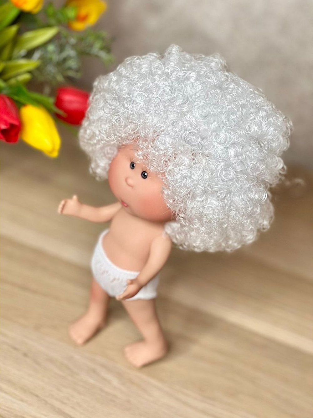 Кукла Nines виниловая 23см Little Mia без одежды (3199W9)