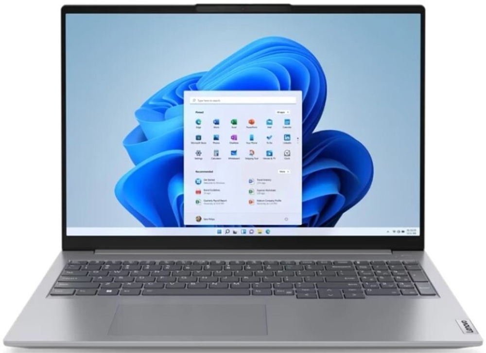 Ноутбук  Lenovo ThinkBook 16 G6 IRL 16 ", Core i7, 32 Гб RAM, 512 Гб SSD, Iris Xe Graphics, Серый