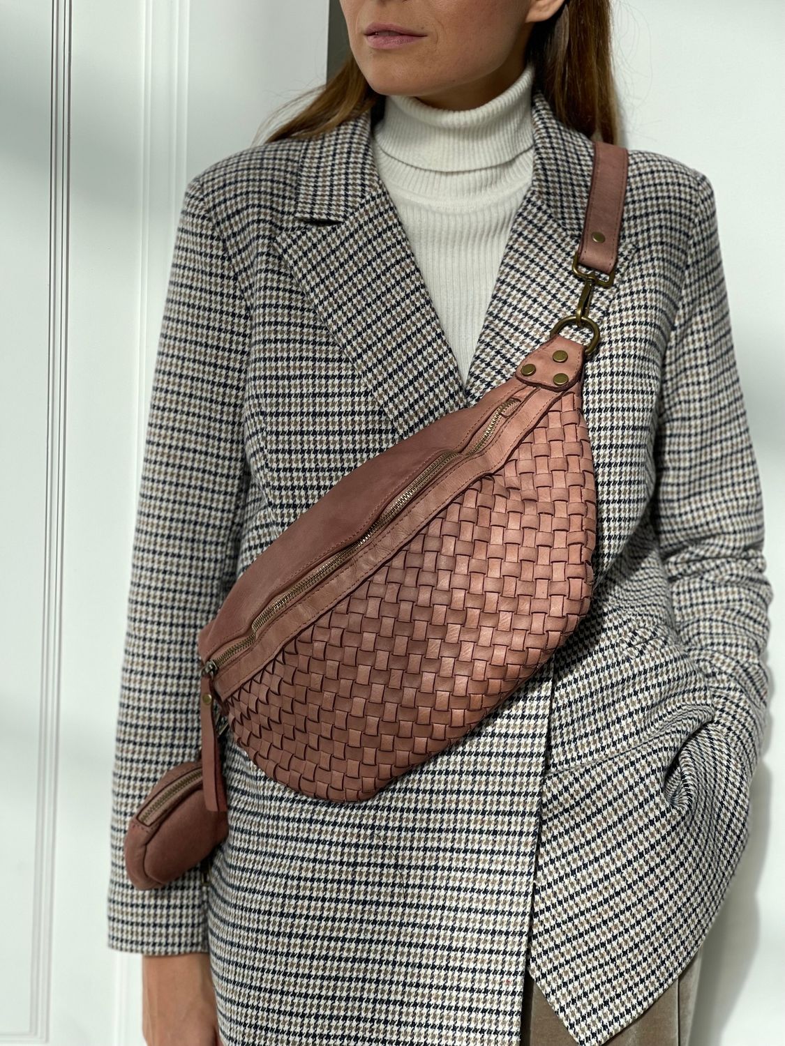 Banana bag, UNO VINTAGE, FORTE (нюд)